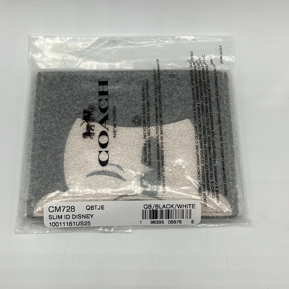 Coach x Disney Winking Mickey Slim Card Case - Picture 3 of 4